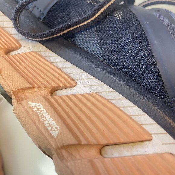 Hoka One One Women's Size 8 Gaviota 2 Running Shoe Navy and Peach - Picture 11 of 16